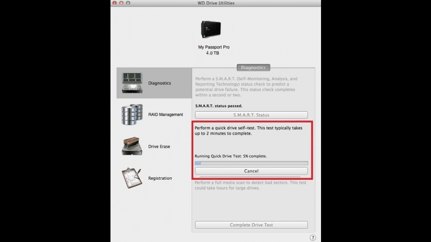 wd passport drivers for mac